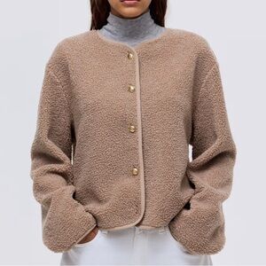 teddy fleece jacket